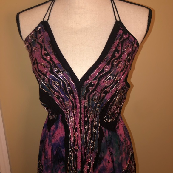 Gorgeous halter dress! NWOT. Firm price. - Picture 3 of 8
